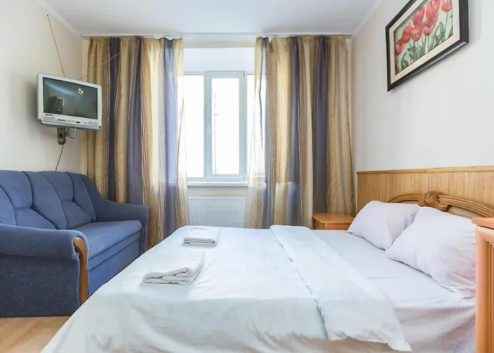 для великої сімї по вулиці гонти 4, дві кімнати до 6-7 спальних місць شقة إلفيف